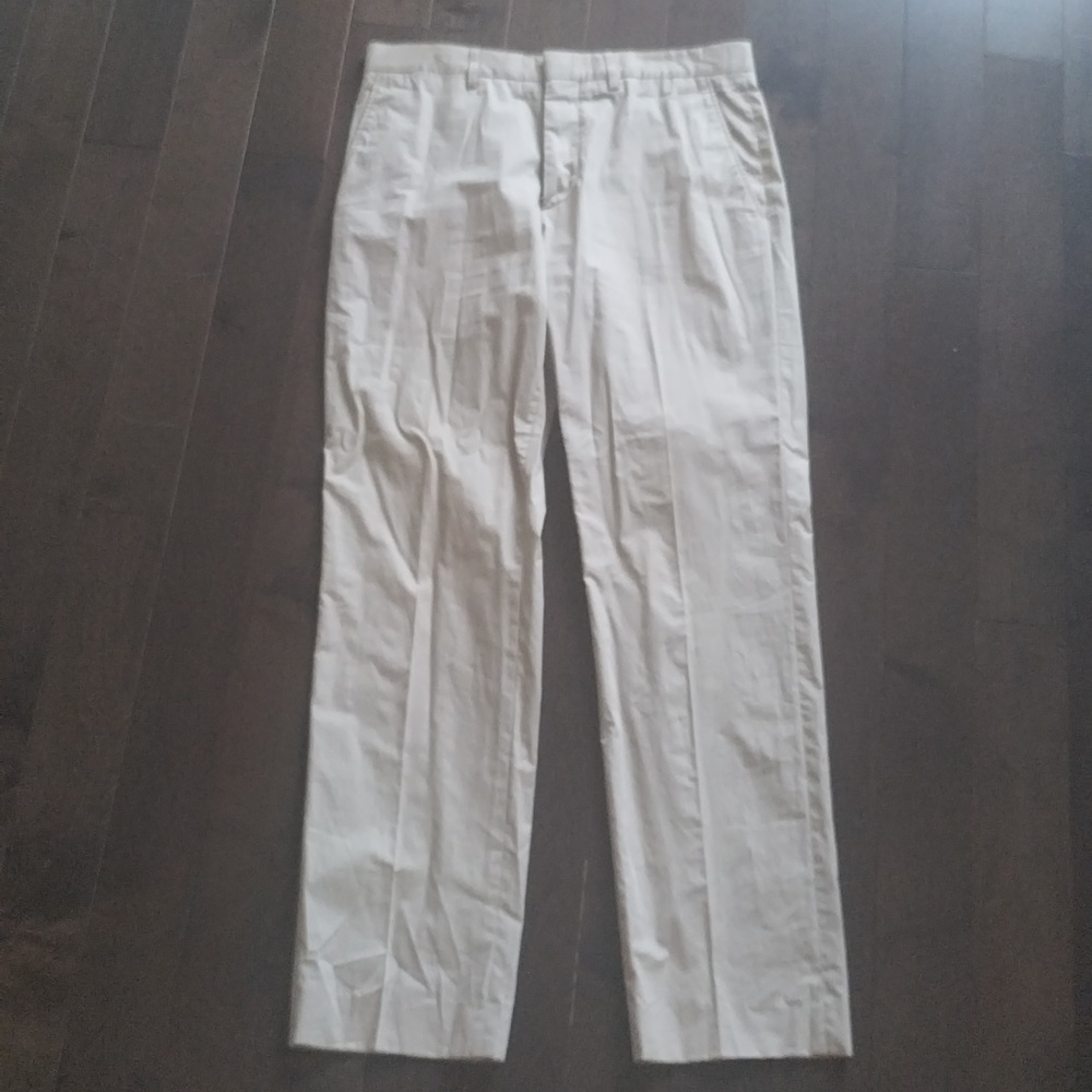 BURBERRY Cotton Khaki Pants